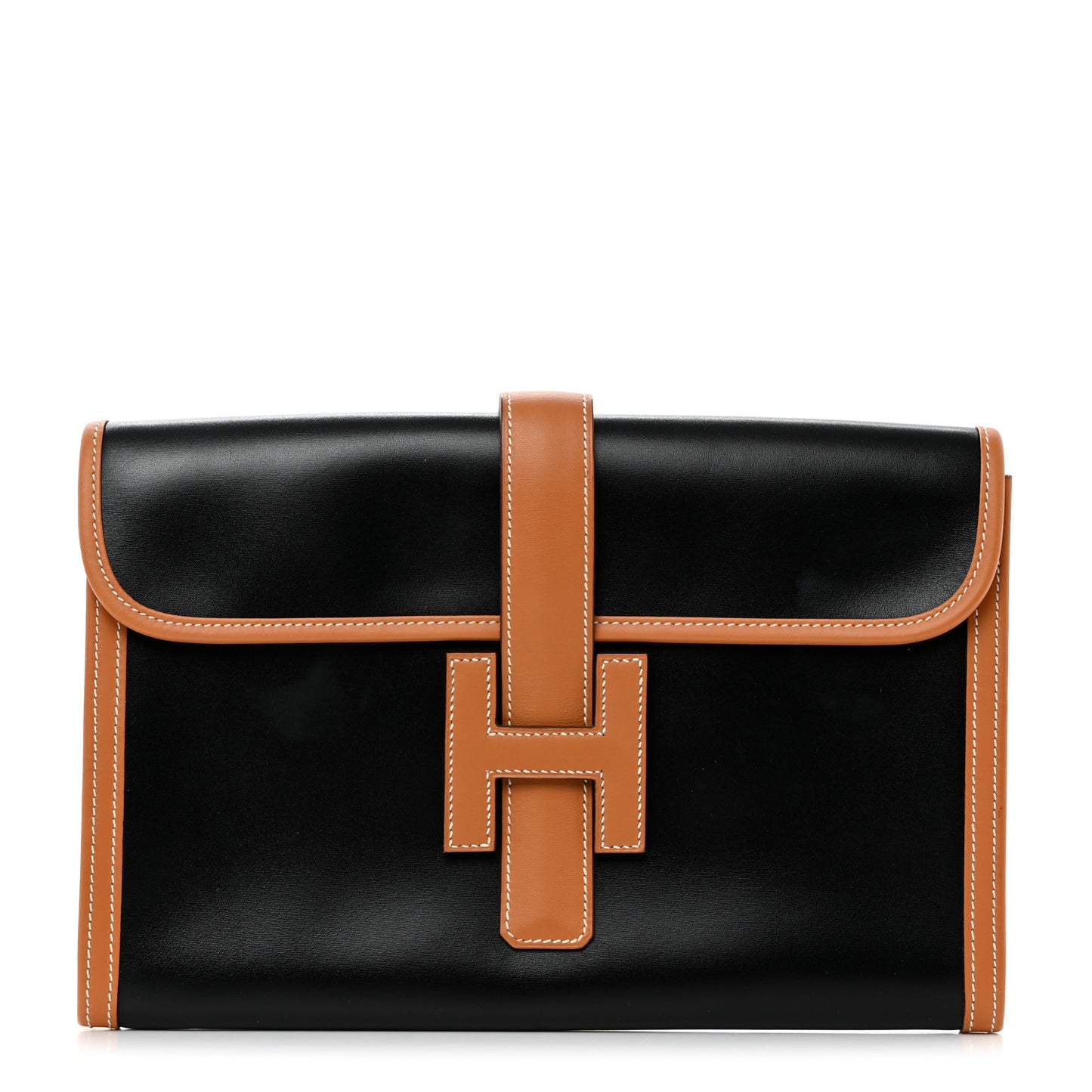 Box Jige Clutch PM Black Gold