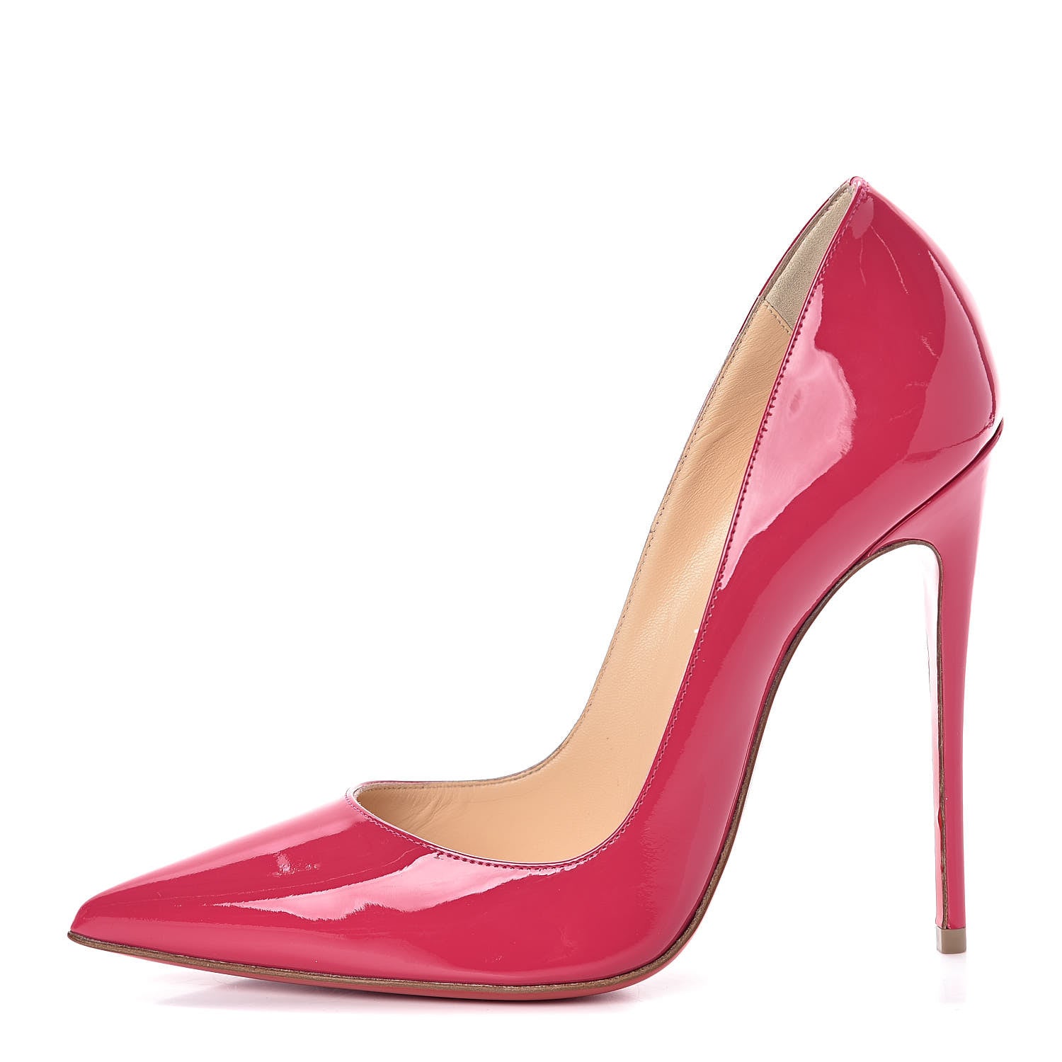 Christian Louboutin Patent So Kate 120 Pumps 38 Fuchsia 1 of 7