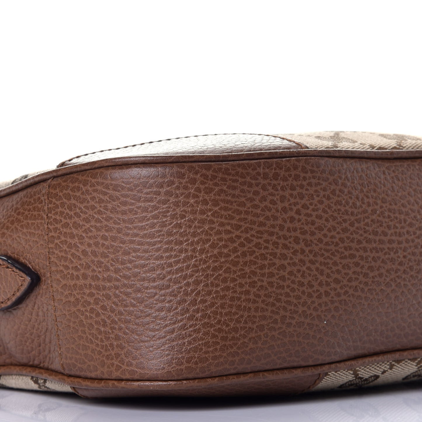 Monogram Mini Bree Messenger Bag Beige Tabacco