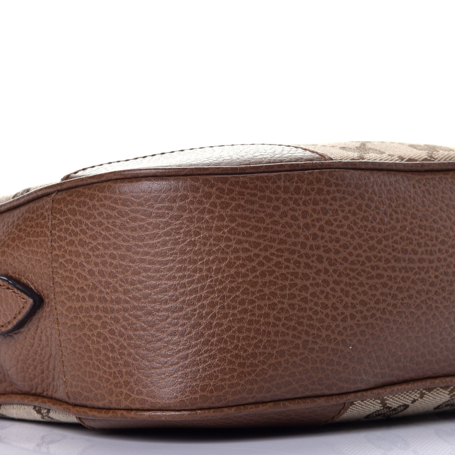 Gucci Monogram Mini Bree Messenger Bag Beige Tabacco 8 of 9