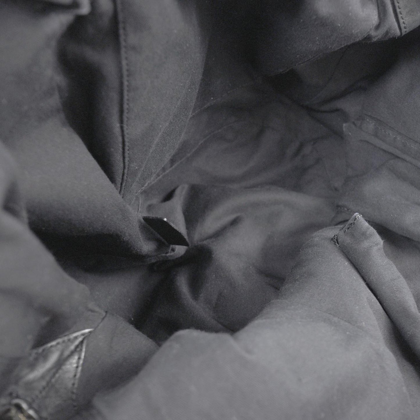 Lambskin Studded Tinhan Hobo Black