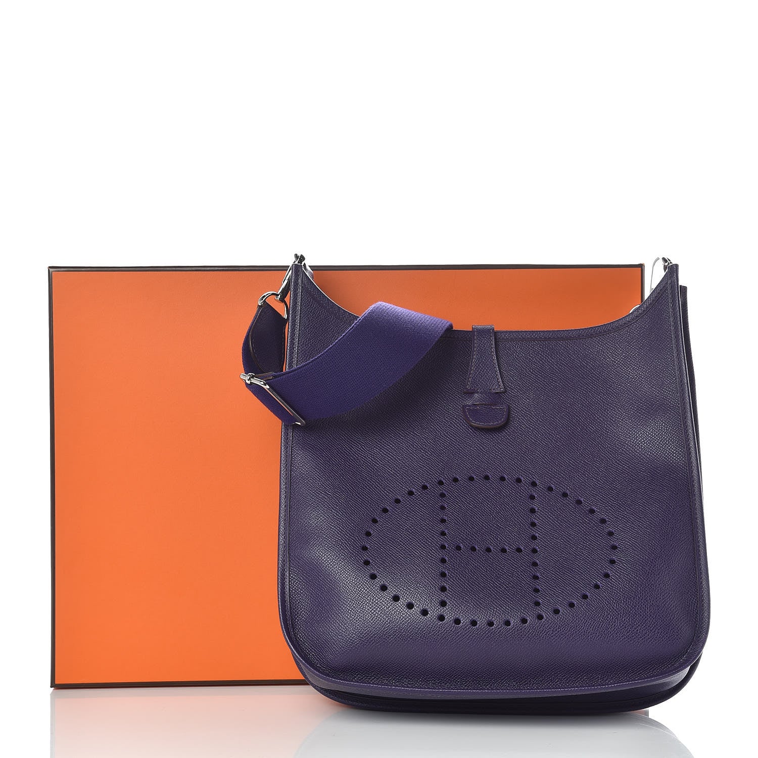 Hermes Epsom Evelyne III PM Iris 11 of 11