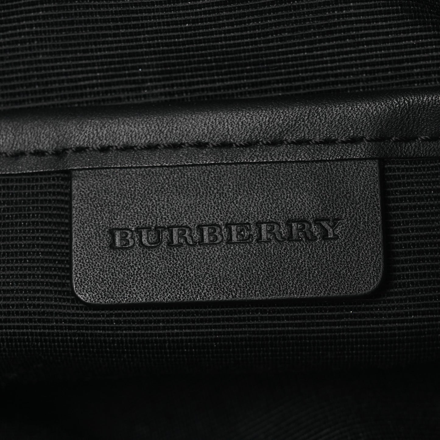 Nylon Top Pouch Black