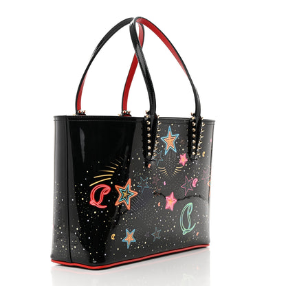 Christian Louboutin Patent Calfskin Small Starlight Cabata Tote Multicolor 4 of 13