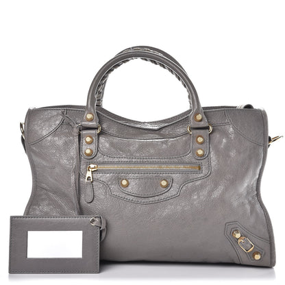 Balenciaga Agneau Giant 12 Gold Hardware City Gris Pyrite 1 of 14