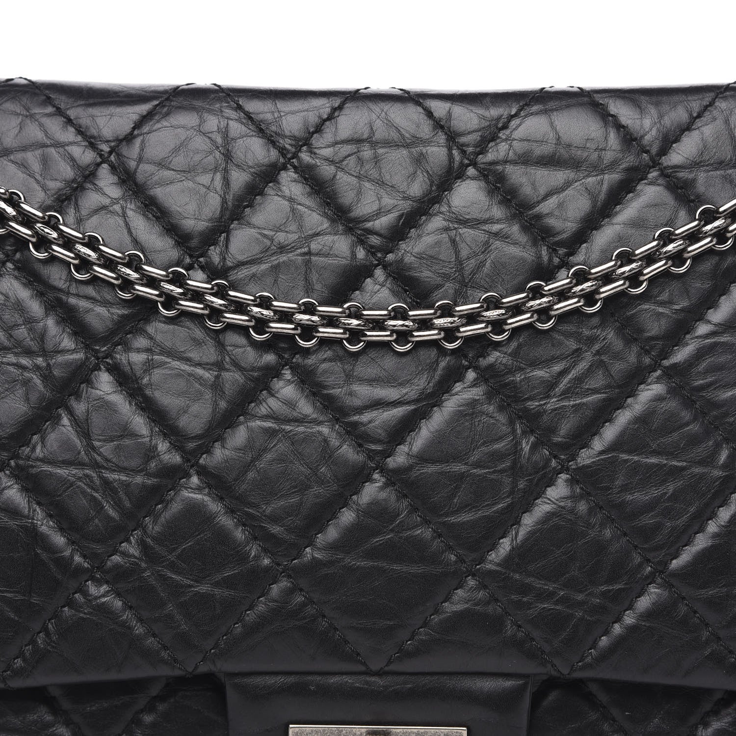 Chanel Aged Calfskin Quilted 2.55 Reissue 227 Flap Black 12 of 12