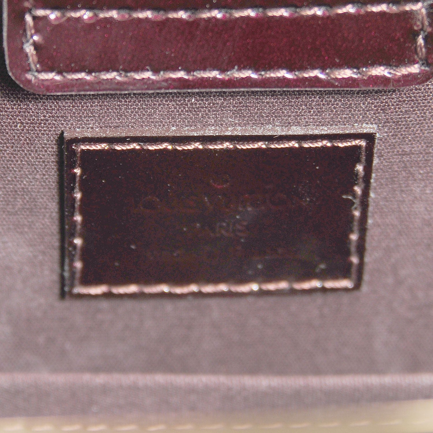 Louis Vuitton Vernis Deesse PM Amarante 7 of 7