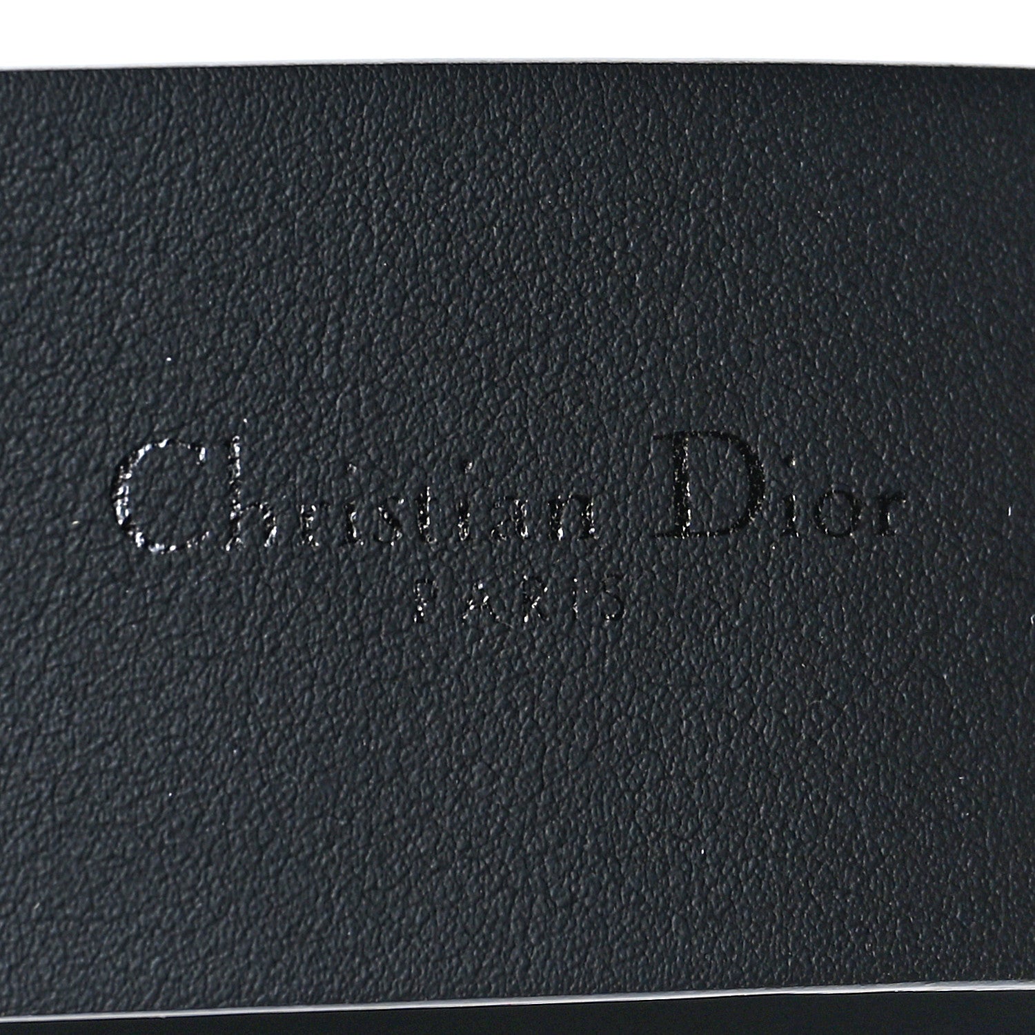 Christian Dior Ultra Matte Calfskin 35mm Montaigne Belt 80 Black 3 of 6