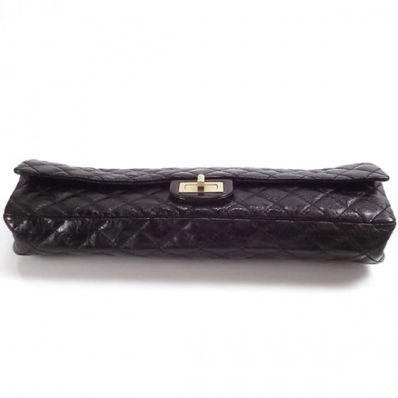 E/W Reissue Quilted Flap Black