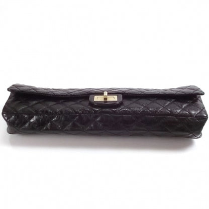 Chanel E/W Reissue Quilted Flap Black 4 of 9
