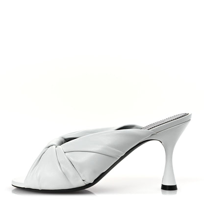 Balenciaga Smooth Nappa Drapy 80mm Sandals 38 White 1 of 13