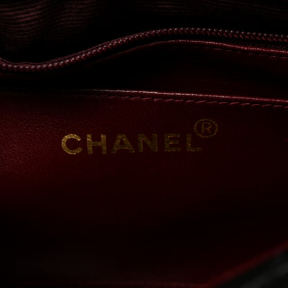 Chanel Lambskin Quilted Medium Single Flap Black 6 of 10