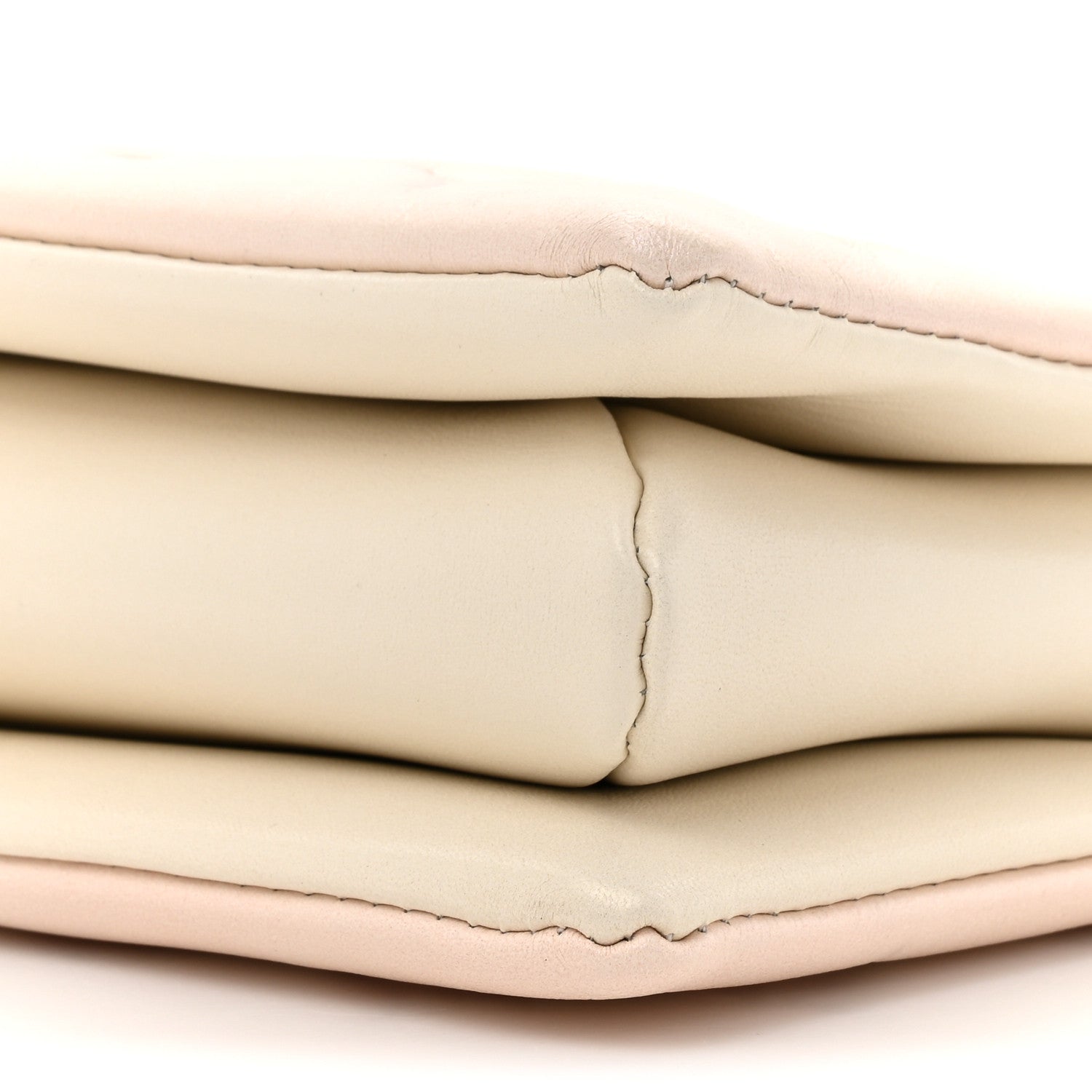 Louis Vuitton Pearlescent Lambskin Embossed Monogram Coussin PM Beige Rose 10 of 11