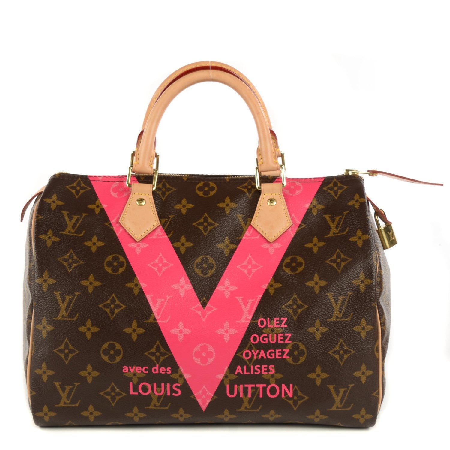 Louis Vuitton Monogram Speedy 30 V Grenade 1 of 7