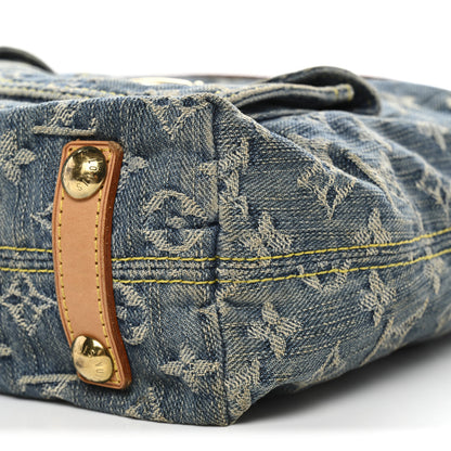 Louis Vuitton Denim Baggy GM Blue 9 of 11