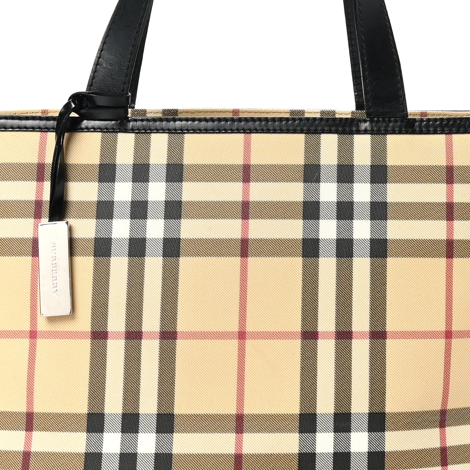 Burberry House Check Tote Black 8 of 11