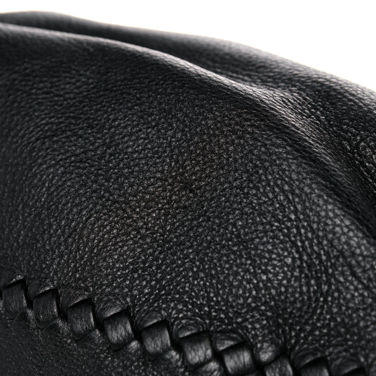 Cervo Deerskin Large Hobo Black