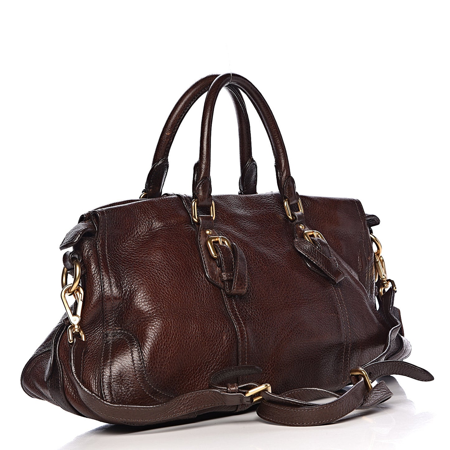 Deerskin Duffel Bag Bruciato