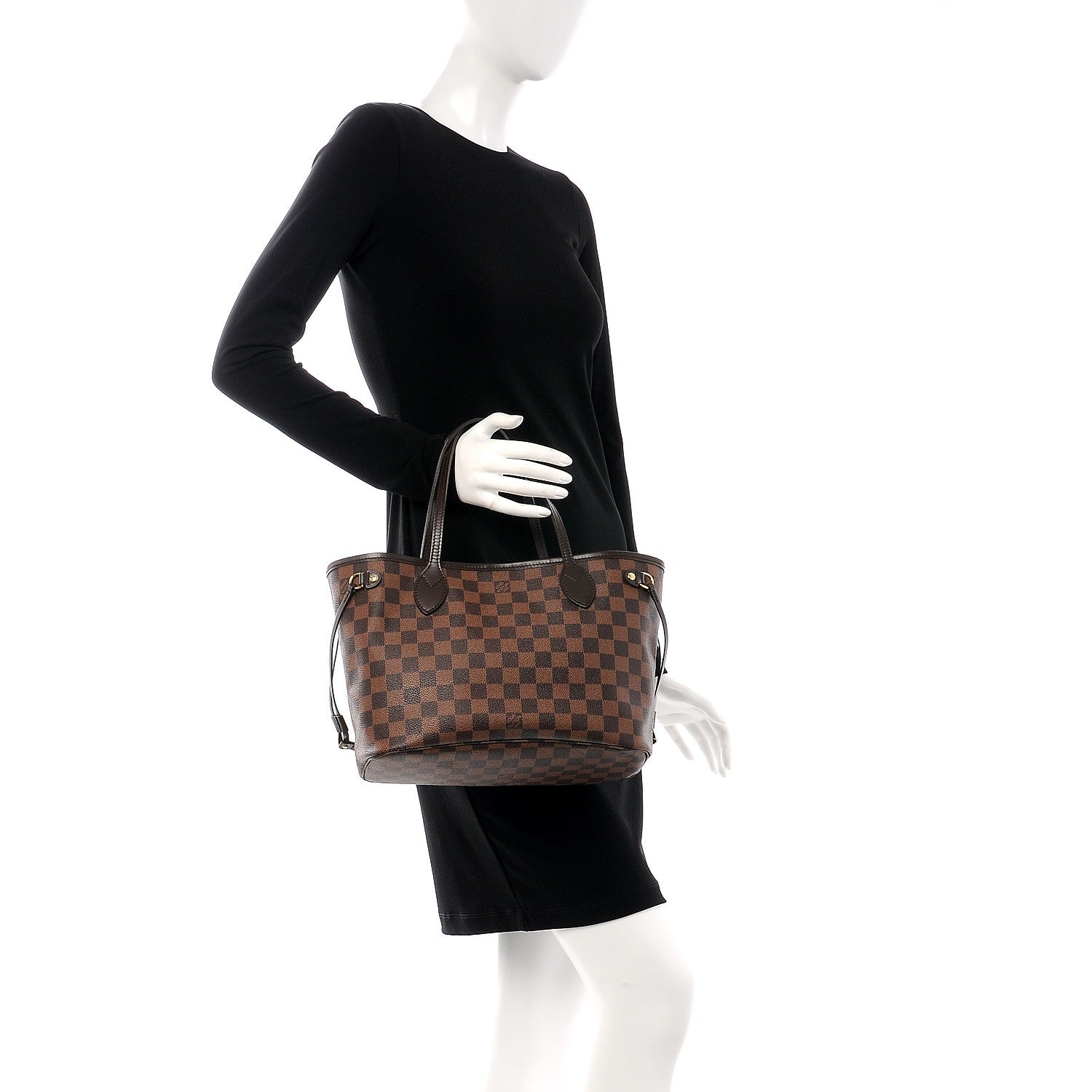Louis Vuitton Damier Ebene Neo Neverfull PM 3 of 10