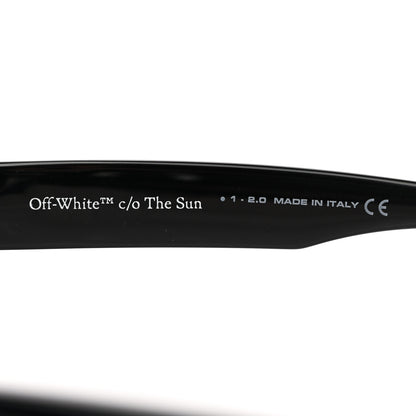 Off-White Acetate Arthur Square Sunglasses OW40004U Black 6 of 11