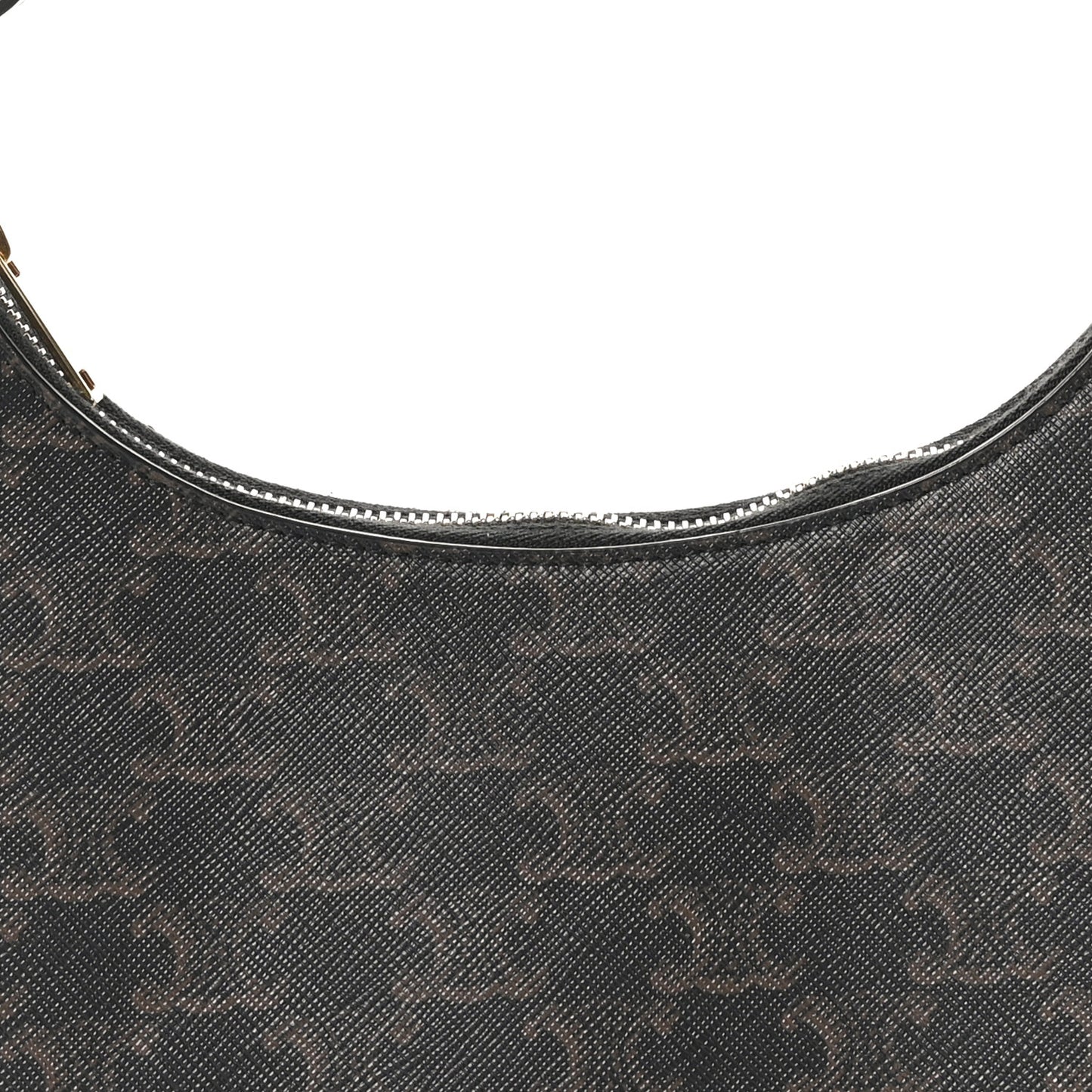 Triomphe Canvas Calfskin Ava Shoulder Bag Tan