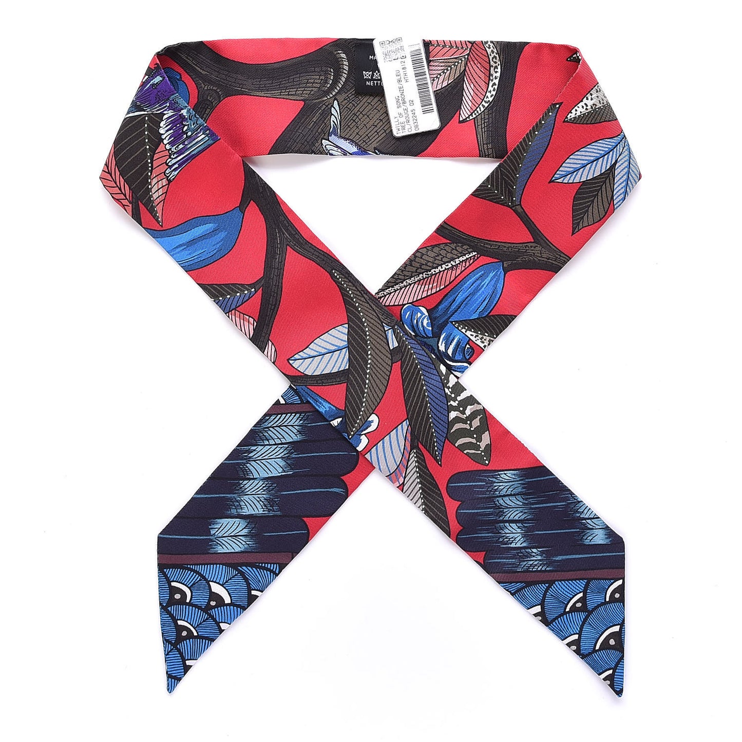 Silk Tree Of Song Twilly Rouge Bronze Bleu