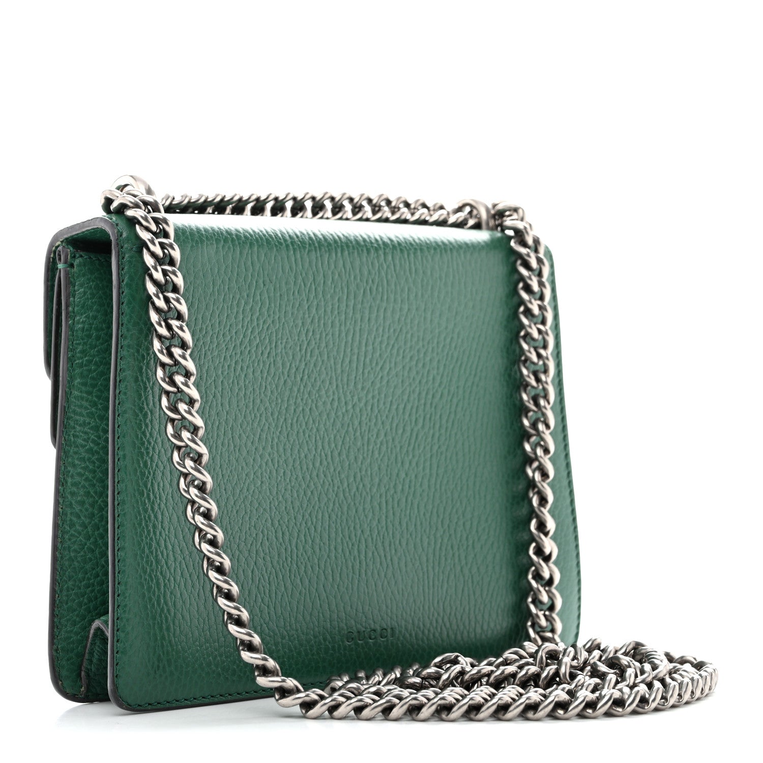 Gucci Calfskin Mini Dionysus Shoulder Bag Emerald 2 of 11