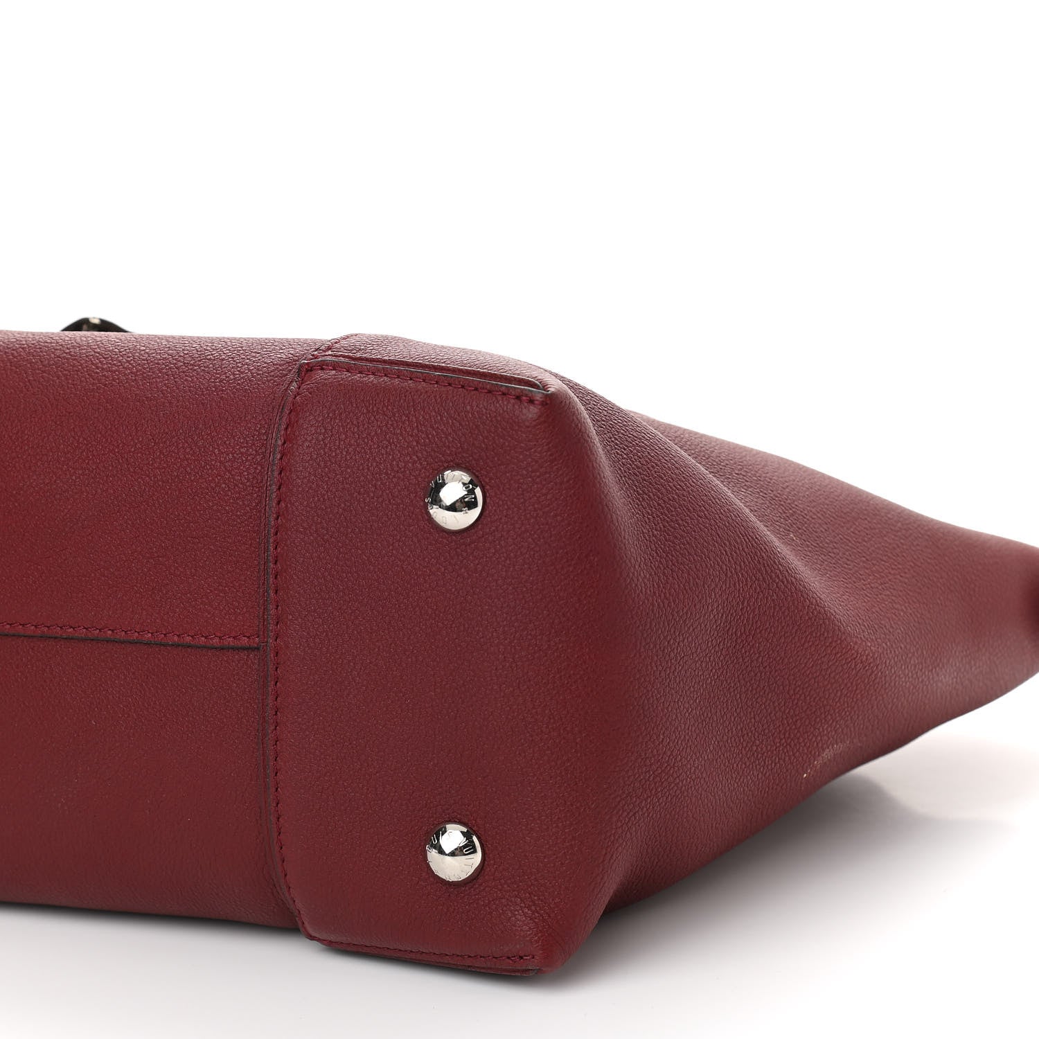 Louis Vuitton Veau Cachemire Ayers Soft Lockit MM Grenat 11 of 11