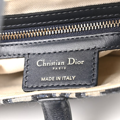 Christian Dior Oblique Saddle Bag Blue 6 of 10