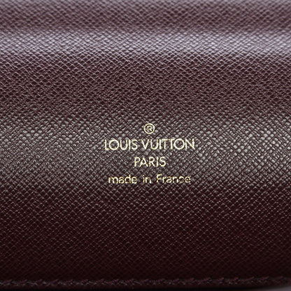 Louis Vuitton Taiga Angara Briefcase Acajou 7 of 9