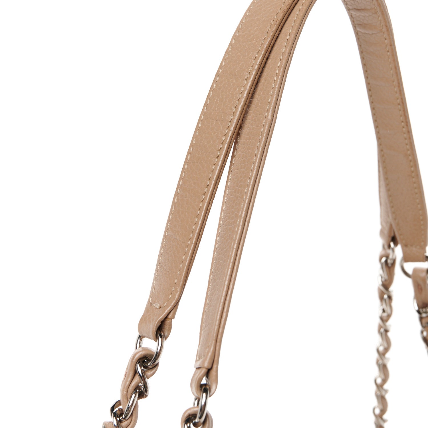 Chanel Caviar Quilted Timeless CC Soft Tote Beige 11 of 11