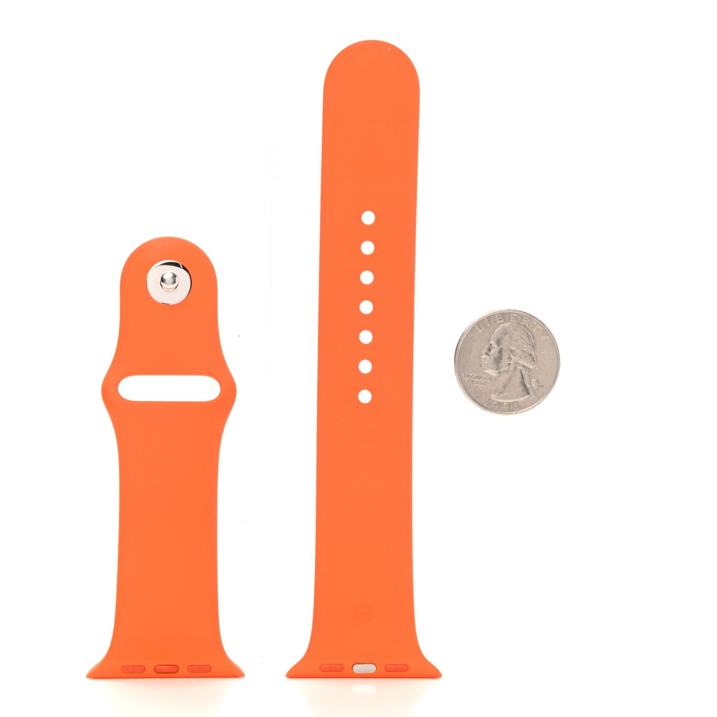 Silicone 44mm Apple Sports Watch Single Tour Band Orange