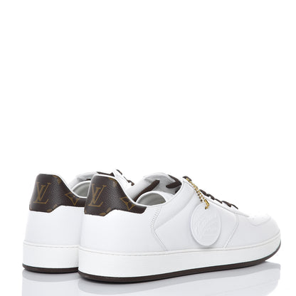 Louis Vuitton Calfskin Monogram Rivoli Sneakers 10 White 4 of 9
