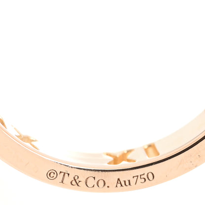 Tiffany 18K Yellow Gold Diamond Atlas Pierced Ring 47 4 4 of 4