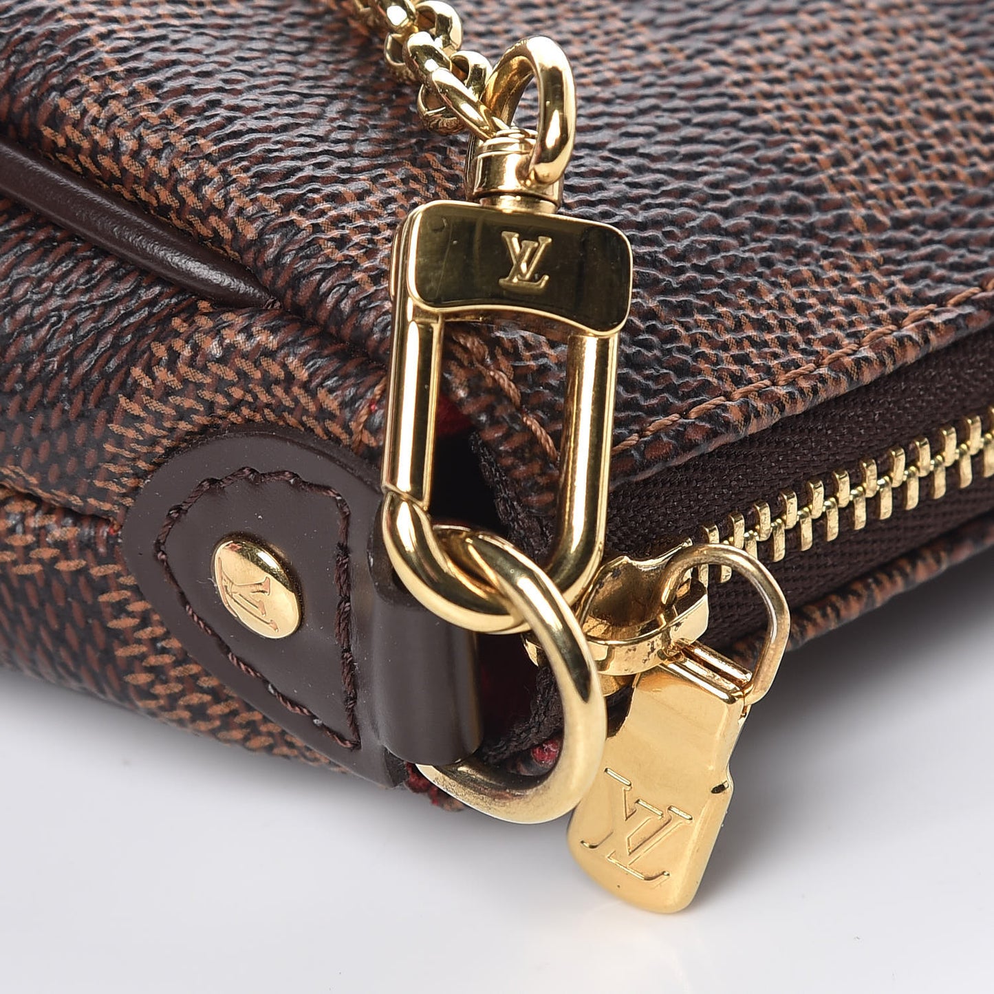Damier Ebene Eva Clutch