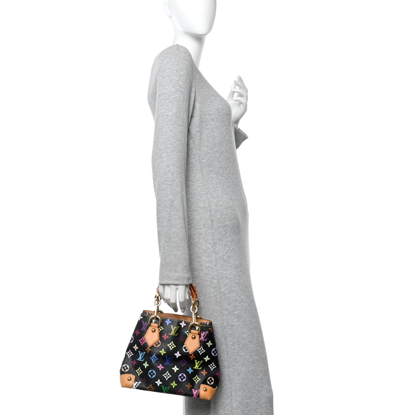 Monogram Multicolor Audra Black