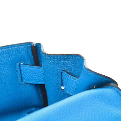 Hermes Togo Kelly Retourne 28 Bleu Zanzibar 6 of 12