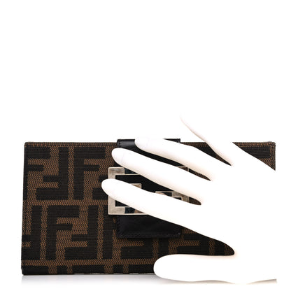 Fendi Zucca Continental Wallet Tobacco 2 of 13