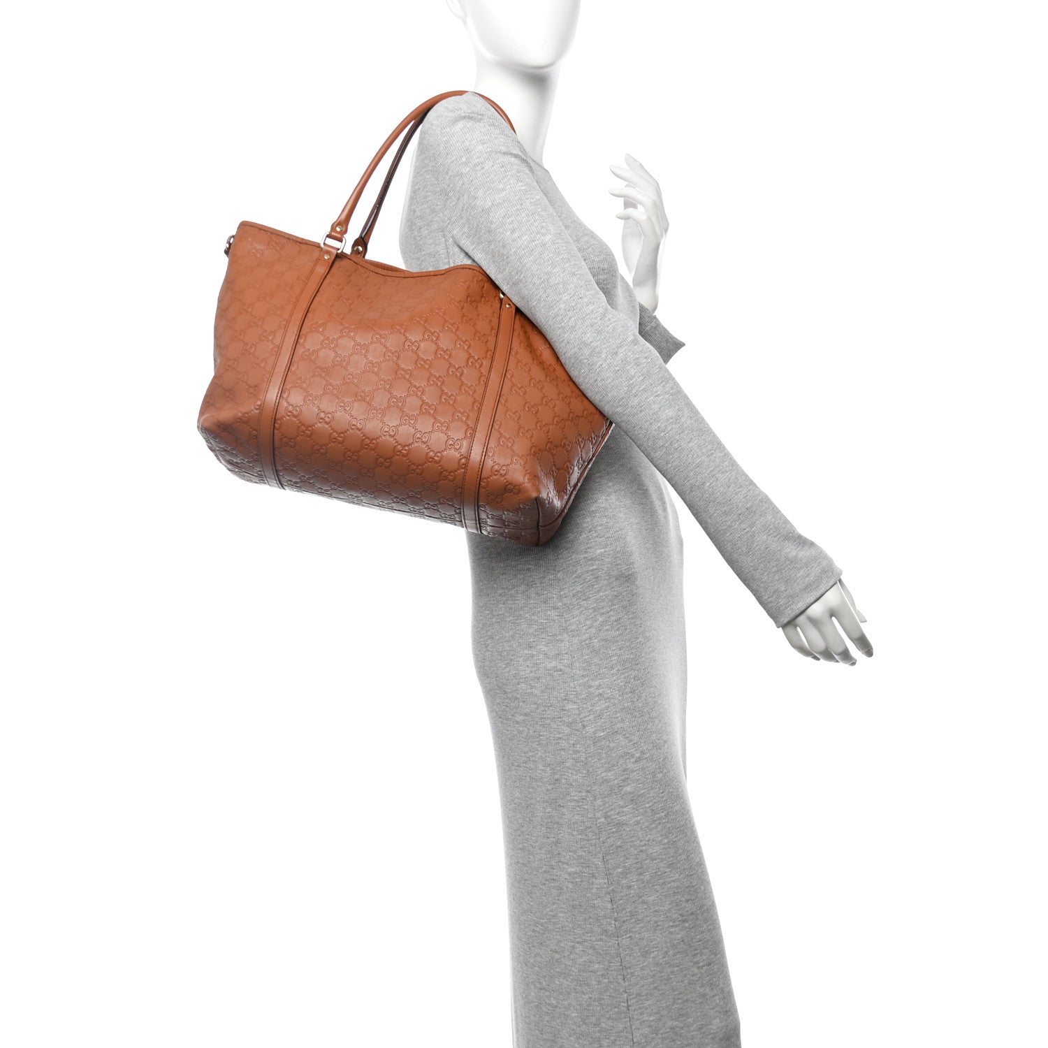 Gucci Guccissima Vitello Tender Medium Joy Tote Saffron 2 of 14