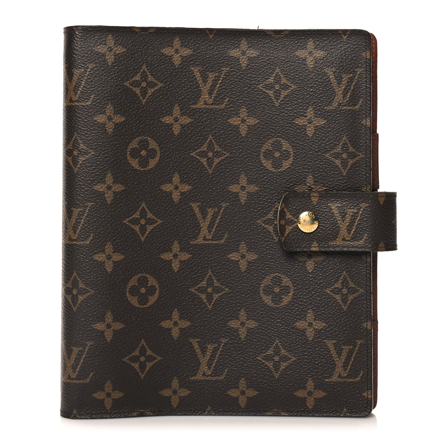 Monogram Large Ring Agenda Cover