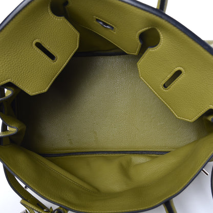 Hermes Taurillon Clemence JPG Birkin 42 Chartreuse 5 of 10