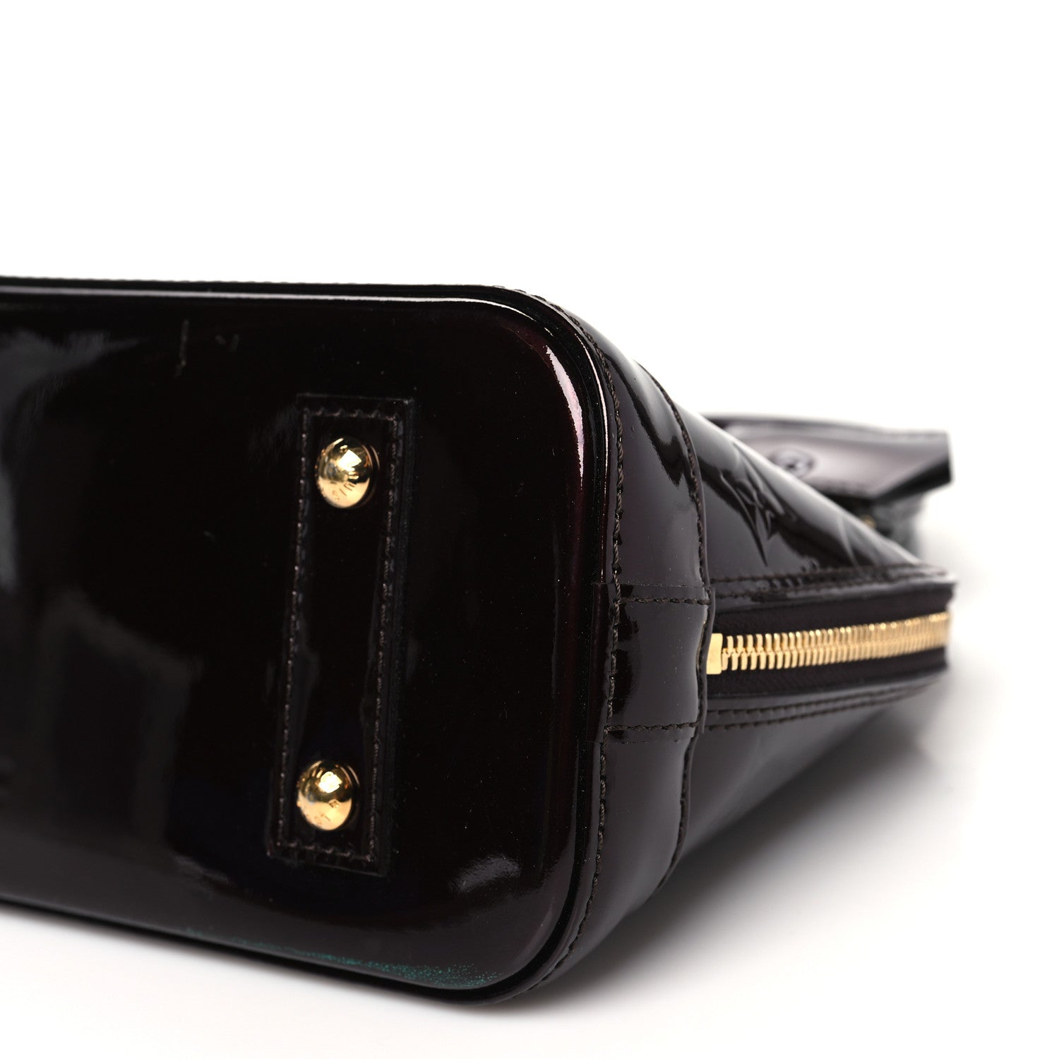 Louis Vuitton Vernis Alma BB Amarante 9 of 9