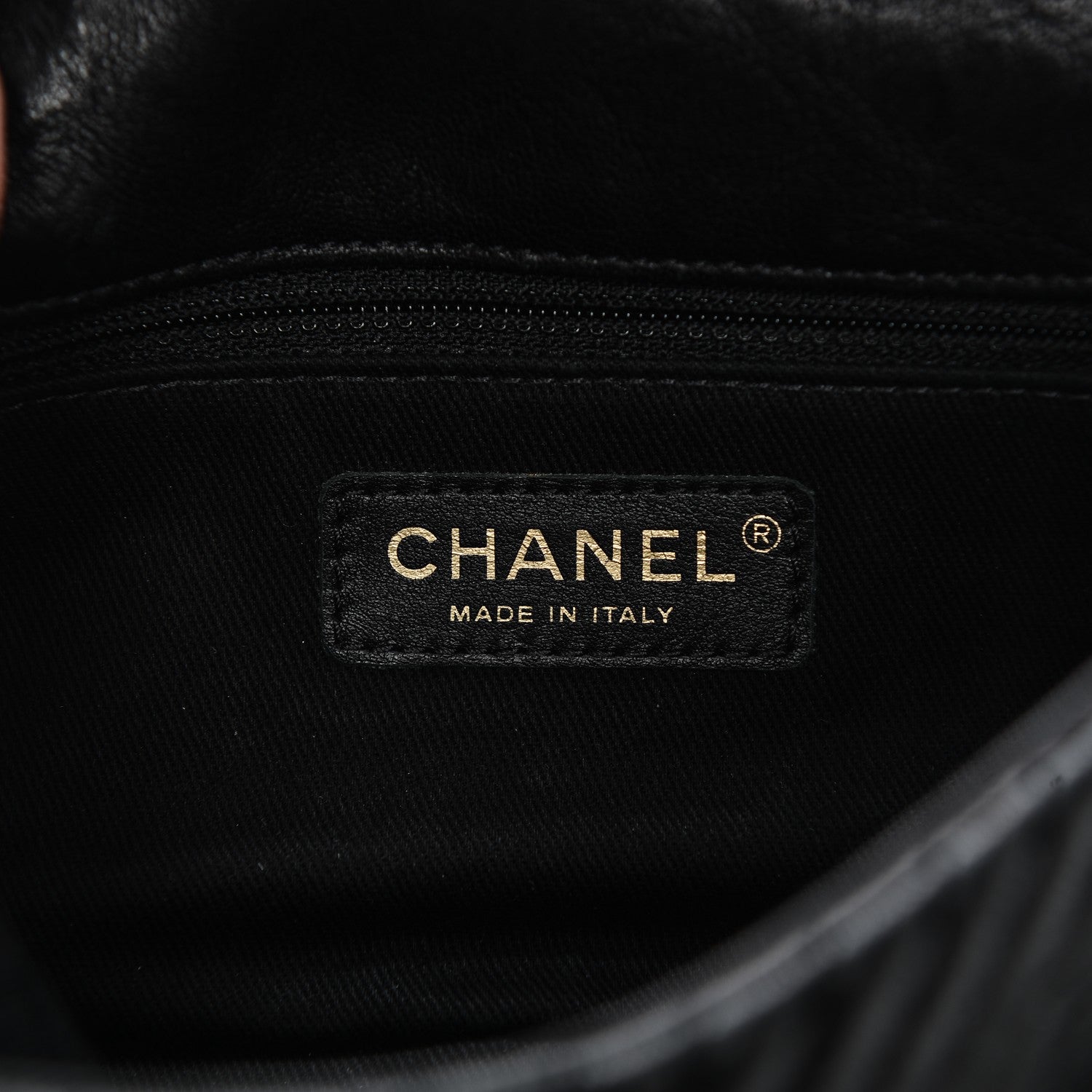 Chanel Calfskin Surpique Chevron Small Flap Black 7 of 10