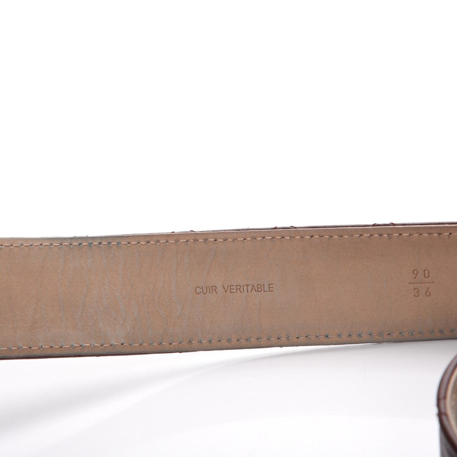 Chanel Lambskin Quilted CC Belt 90 36 Bordeaux 4 of 9