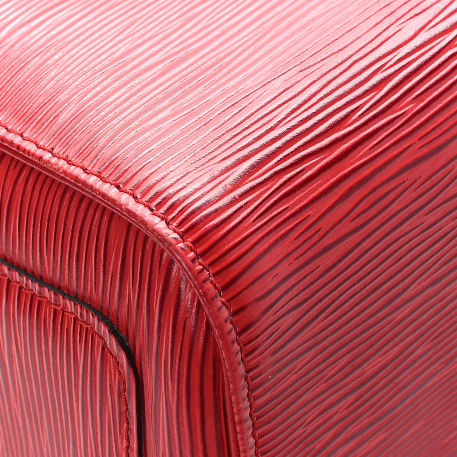 Louis Vuitton Epi Speedy 35 Castillan Red 10 of 11