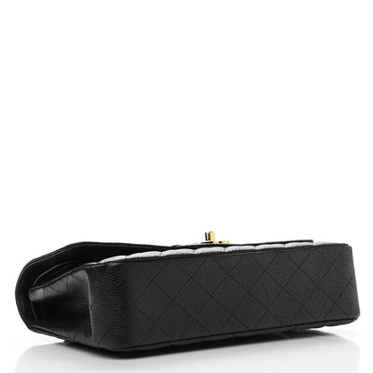 Chanel Caviar Quilted Medium Double Flap Black 3 of 10