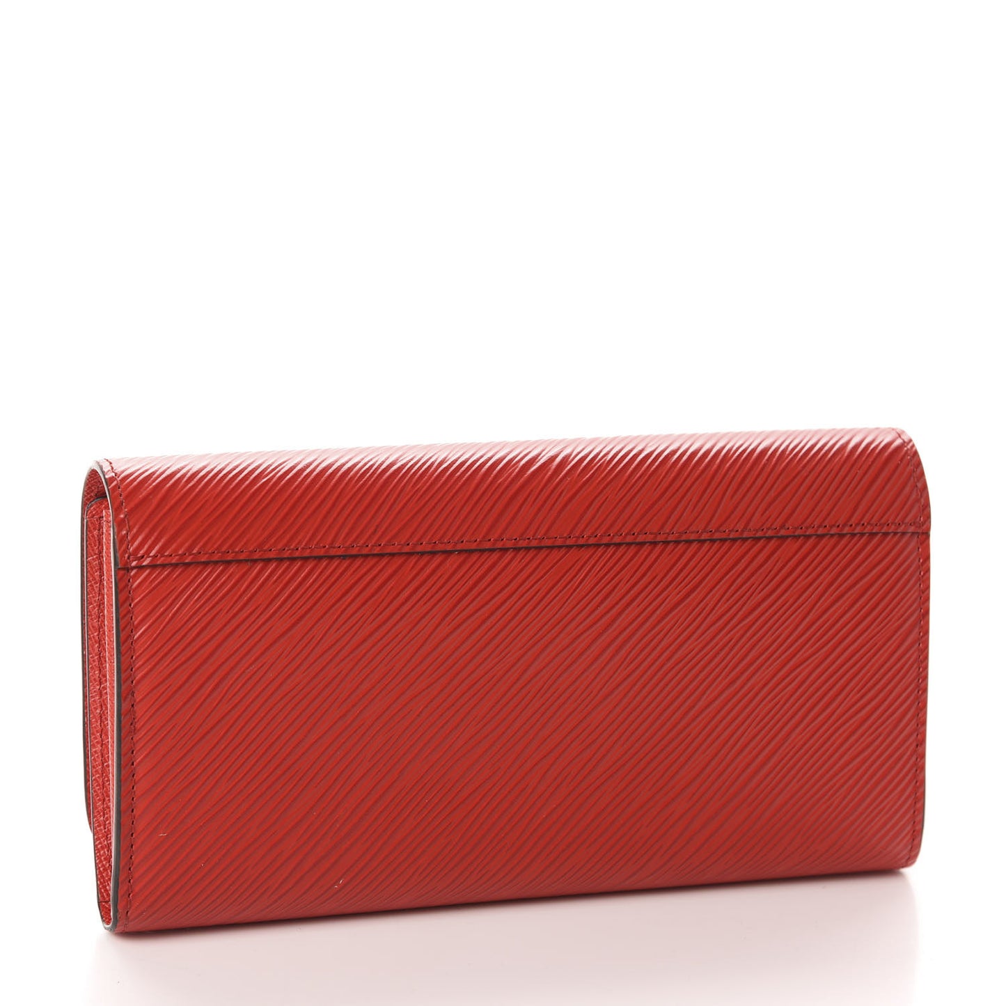 Epi Twist Wallet Coquelicot