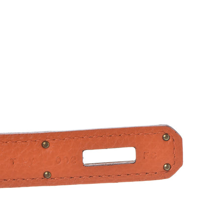 Hermes Togo Birkin 35 Orange 16 of 36