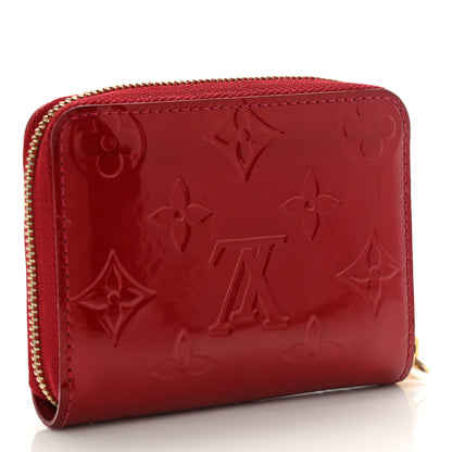 Louis Vuitton Vernis Zippy Coin Purse Pomme D'Amour 3 of 8