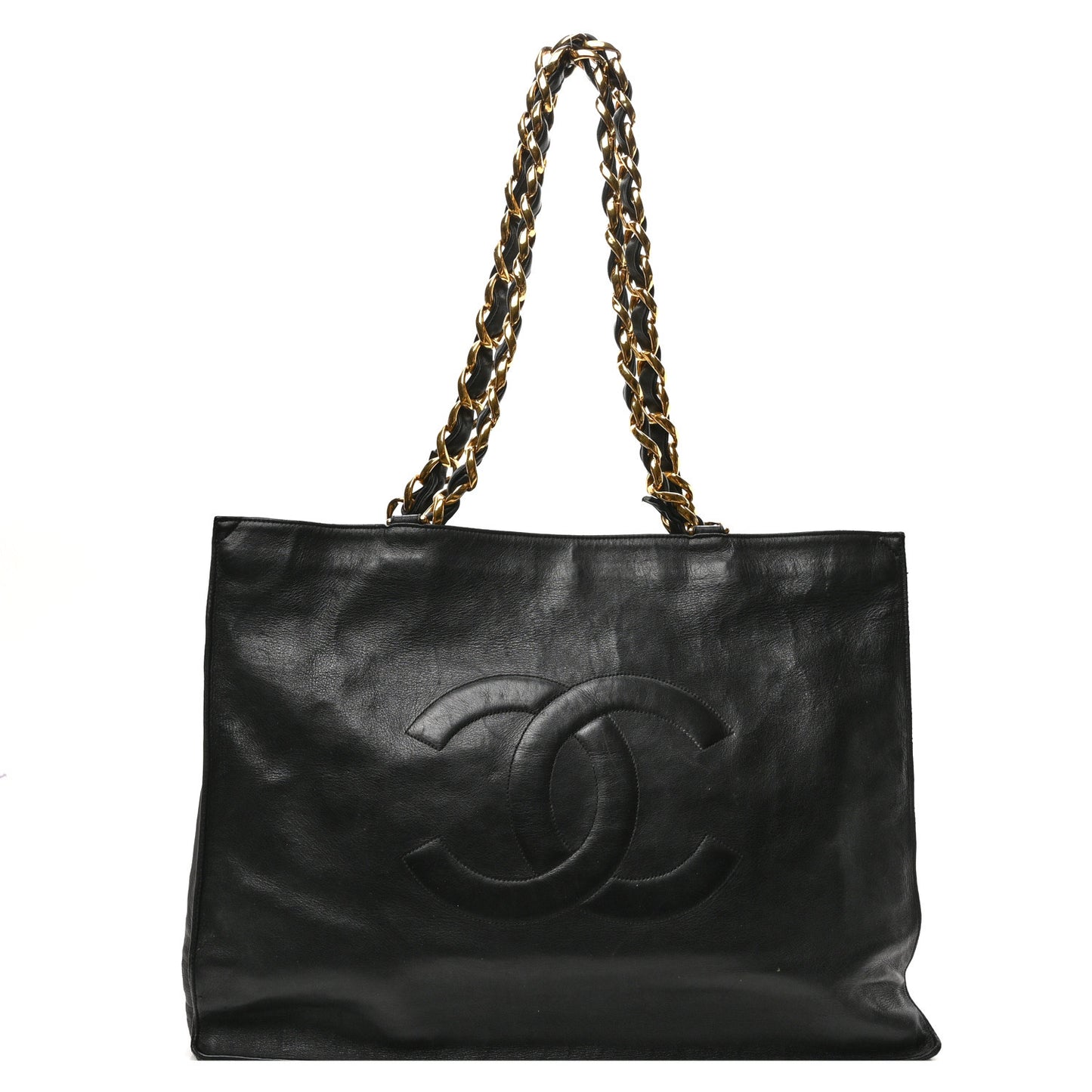 Lambskin CC Tote Black